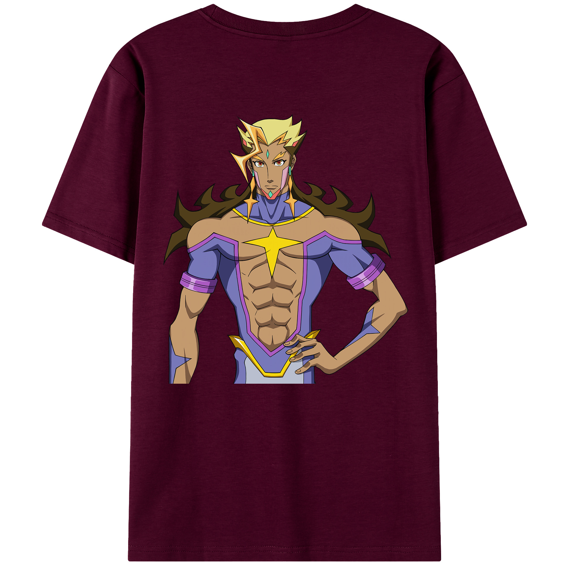 （画像用） 遊☆戯☆王 Yu-Gi-Oh! レディース半袖Tシャツ(バックプリント)